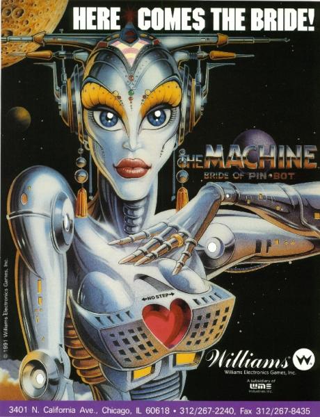 THE MACHINE BRIDE OF PINBOT