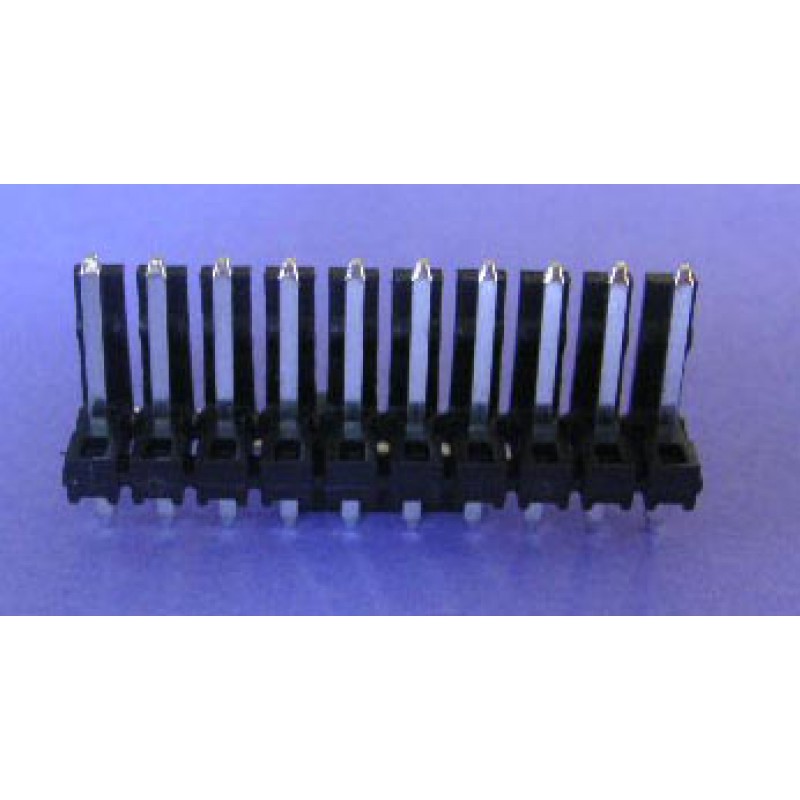 .156" (3.96mm) Locking Header 10 pin HEADER PINS 0.156 CONNECTORS