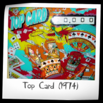 Top Card Rubber Kit Gottileb 1974 (White, Black, Translucent)