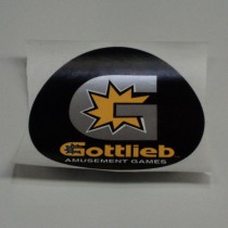 Gottlieb Coin Door Decal  DL-S/80-2