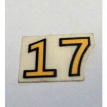 INDIANA JONES plane decal 17 