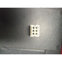 Connector 6 pin plug .062" 