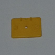 Target face - 1.37x1 rectangle - yellow