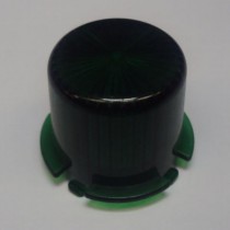 Plastic Light Dome  GREEN  - Twist On