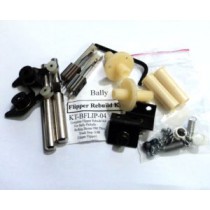 COMPLETE FLIPPER REBUILD KIT FOR BALLY PINBALLS FROM ROLLING STONES 5/80 TO TRUCK STOP 11/88