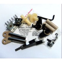 COMPLETE FLIPPER REBUILD KIT FOR WILLIAMS PINBALLS  5/67 to 12/1979