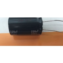 Capacitor  220 UF, ± 20%, 200 V