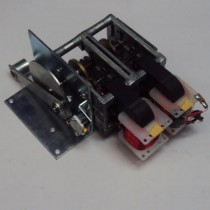 Motor - Shuffle Pin Panel 48 volt, dual armature motor 