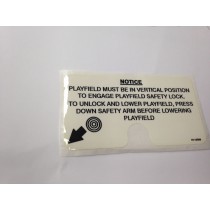 label caution ringmaster 16-10509 