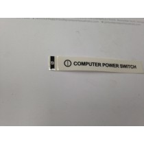 Computer power switch label 16-11096