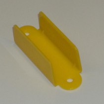 GOTTLIEB 2-1/8" Double Sided Lane Guide - OPAQUE YELLOW