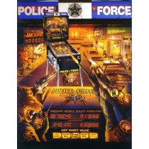 Police Force  rubber kit - white