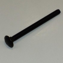 Carriage Bolt #10-24 x 2-1/4" black