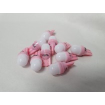 PSPA 2SMD 555 FROSTED PINK LED 10 PACK OF GLOBES