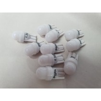 PSPA 2SMD 555 FROSTED WARM WHITE LED 10 PACK OF GLOBES