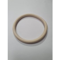 2-1/2" White Rubber Ring Milky/Off White.