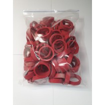ECONOMY Flipper Rubber - RED 23-6519-4 (BAG OF100 APPROX)