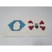 REFACING SPINNING TARGET DECAL BUCCANEER / SHIP AHOY ect.