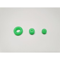DEMON SILICONE GLOW RUBBER 3/8"OD or 23/64"OD