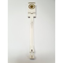 Centaur WHITE drop target with GOLD spokes(Gold Wheel) / XENON (Bally) Drop target