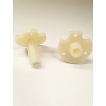 Flipper bushing 1/4 inch ID notched