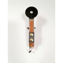Target - Round Stand Up Rear Mounting  BLACK. NOS  (Foam May need to be Realigned) 