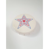 Gottlieb BUMPER CAP - (BLUE OUT / RED IN STAR) A15200R 
