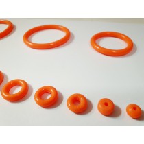 DEMON SILICONE ORANGE RUBBER 2 1/2"