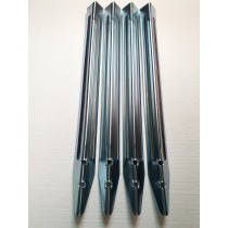 Williams/Bally Equivalent PSPA Steel Pinball Legs - Set of 4  (ZINC FINISH)