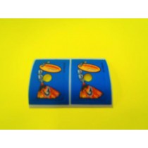 Fishtales target decal (SET OF 2)