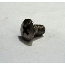 machine screw 10-32 x 3/8 phillips pan head oval stainless steel