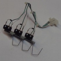 3 bank micro switch assembly-w/cable