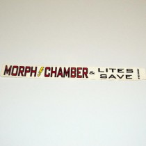 CAPCOM PINBALL MAGIC " MORPH CHAMBER " DECAL