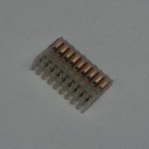 9 R CONNECTOR IDC mt/thru  22/.100