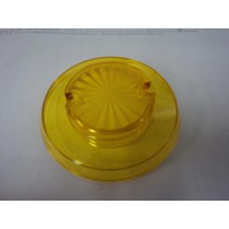 Pop bumper cap - yellow starburst