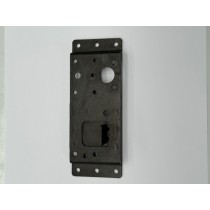 Right side flipper mounting plate for Gottlieb pinball machine flipper units. 