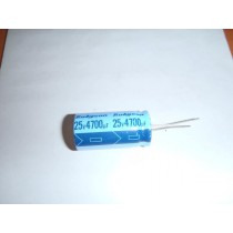 CAPACITOR 4700UF-25V