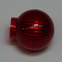 globe light transparent red 03-9441-9