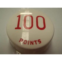 Gottlieb 100 Points RED POP BUMPER CAP