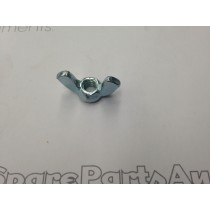 Wing nut 1/4-20 steel zinc