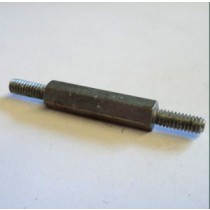 post m-m 8-32x1.38 znc 1/4hex