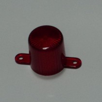 Plastic Light Dome (Screw Tab) - RED  03-8149-9