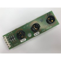 3 lamp board pcb right assembly