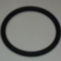 2" Black Rubber Ring 
