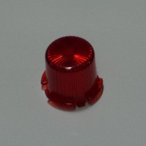 Plastic Light Dome Amber - Twist On 03-8171-8