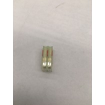 2 position red mt/end 22 gauge .156" spacing