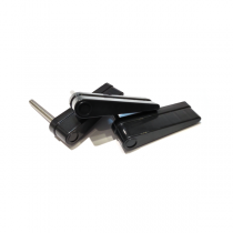 Flipper Bat Modern Type Plastic/Stainless Steel (BLACK)