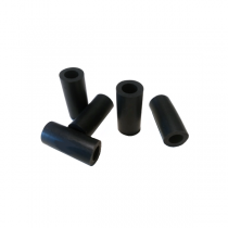 1-1/16" Black Rubber Post Sleeve Premium.