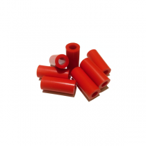 1-1/16" Red Rubber Post Sleeve Premium.