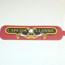 DECAL COIN DOOR CAPCOM CLASSIC